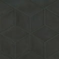 thumbnail image 1 of Bedrosians Allora Rhombus Matte Porcelain Tile 8 x 13, Solid Black (9.46 sq. ft./Case), 1 of 1