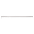 thumbnail image 1 of Bedrosians Clara Gloss Porcelain Tile Trim 1/2" x 12", White (1 Per Box), 1 of 1