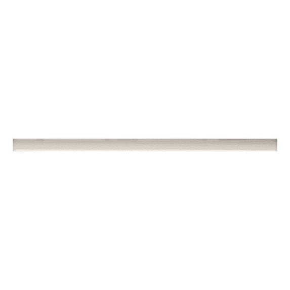 Bedrosians Clara Matte Porcelain Tile Trim 1/2" x 12", Grey (1 Per Box)