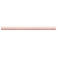thumbnail image 1 of Bedrosians Cloe Gloss Ceramic Jolly Miter Edge Trim 1/2" x 8", Pink (1 Per Box), 1 of 1