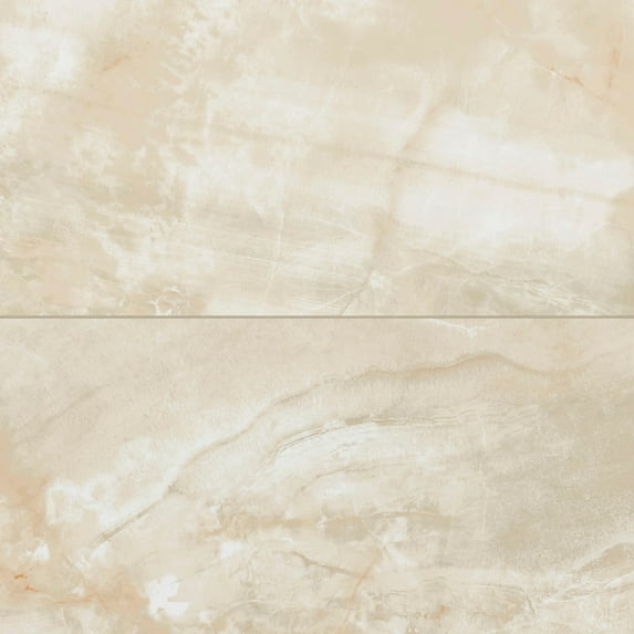 Bedrosians Gemma Rectangle Honed Porcelain Tile 24 x 48, Beige Onyx (31.01 sq. ft./Case)