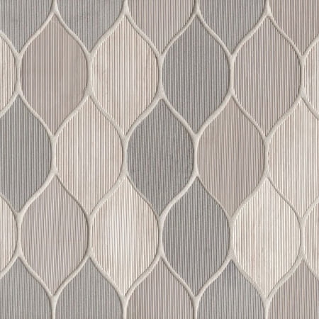 Bedrosians Luxembourg Jardin Stone Blend Marble Mosaic 11.5" x 12", Paris (10-Pack, 9.87 SF)