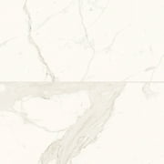 Bedrosians Magnifica ERA Rectangle Polished Porcelain Tile 24 x 48, Calacatta Super White (15.5 sq. ft./Case)