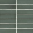 thumbnail image 1 of Bedrosians Makoto Rectangle Matte Ceramic Tile 3 x 10, Midori Green (5.38 sq. ft./Case), 1 of 5