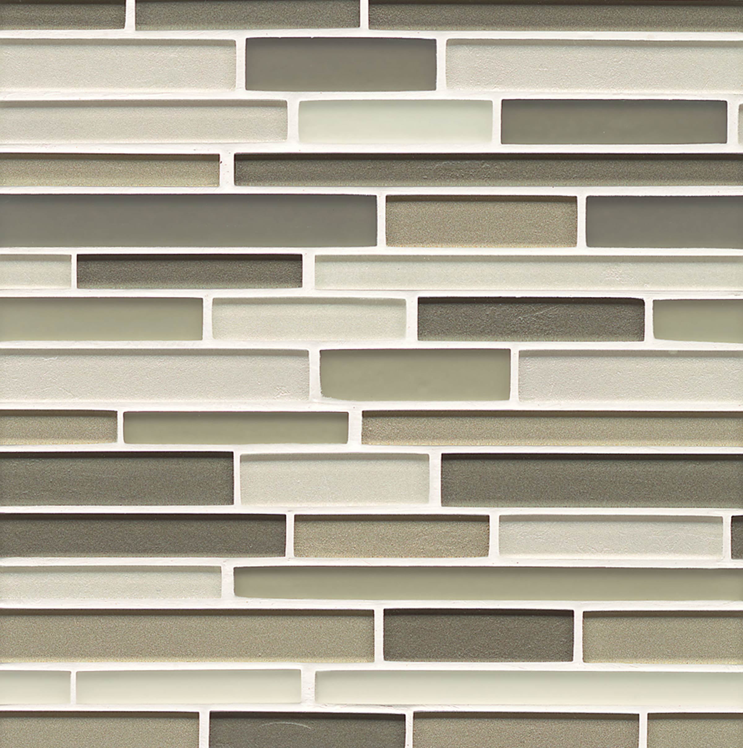 Central Park Glossy Glass Mosaic Tile 12" x 13"