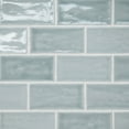 thumbnail image 1 of Bedrosians Marin Rectangle Gloss Ceramic Tile 3 x 5, Misty Blue (Light Blue) (5.38 sq. ft./Case), 1 of 1