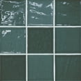 thumbnail image 1 of Bedrosians Marin Square Gloss Ceramic Tile 4 x 4, Ocean Teal (teal) (5.49 sq. ft./Case), 1 of 1