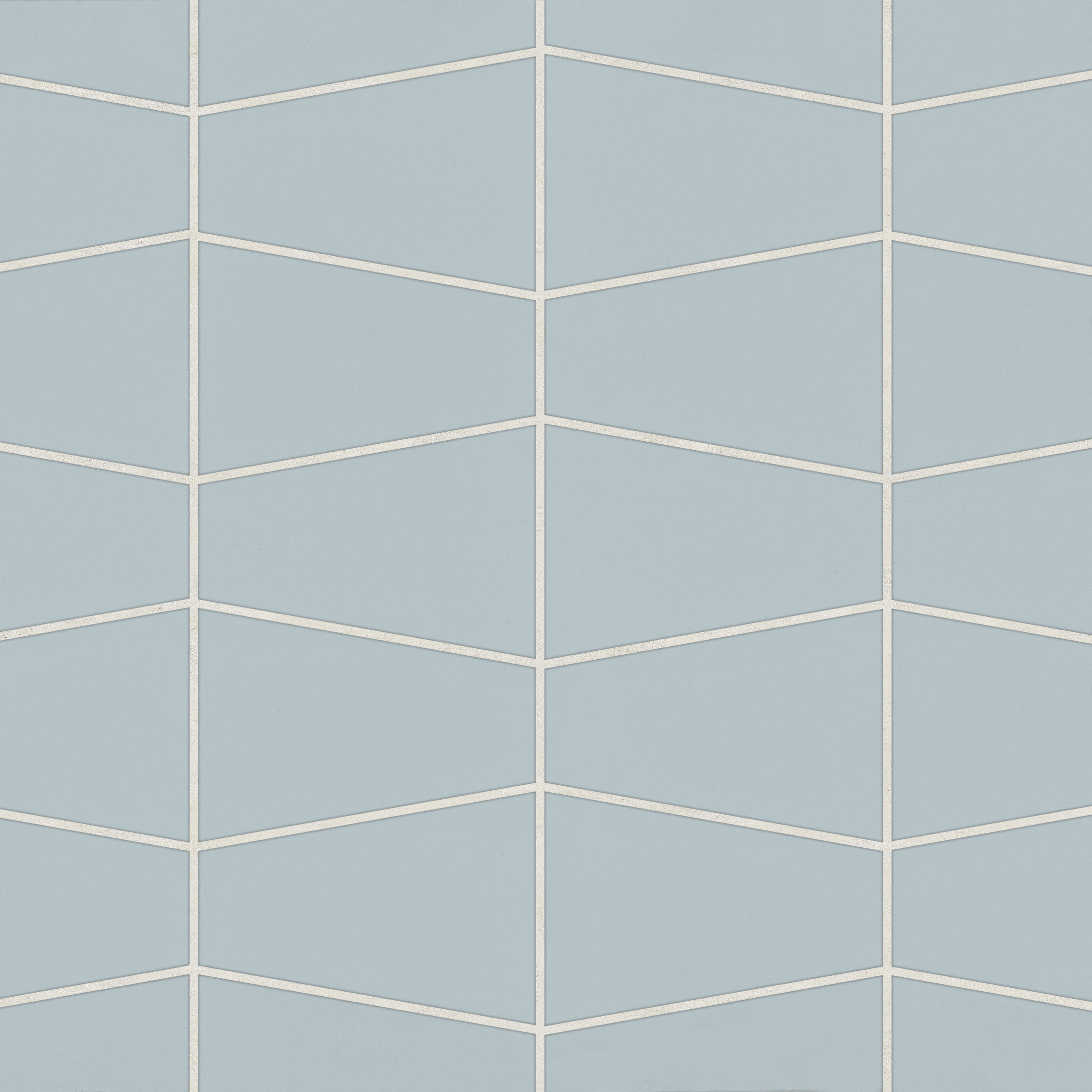 Misty Blue Matte Porcelain Outdoor Mosaic Tile