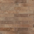 thumbnail image 1 of Bedrosians Montana Rectangle Matte Porcelain Tile 2 x 10, Bitterroot (6.24 sq. ft./Case), 1 of 1