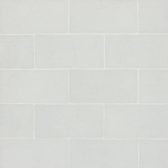 Bedrosians Montana Rectangle Matte Porcelain Tile 5 x 10, Glacier (5.6 sq. ft./Case)