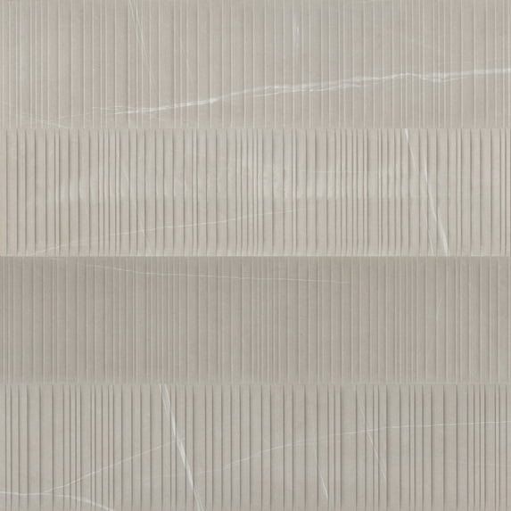 Bedrosians Nomade Rectangle Deco Matte Porcelain Tile 24 x 48, Bone (15.29 sq. ft./Case)