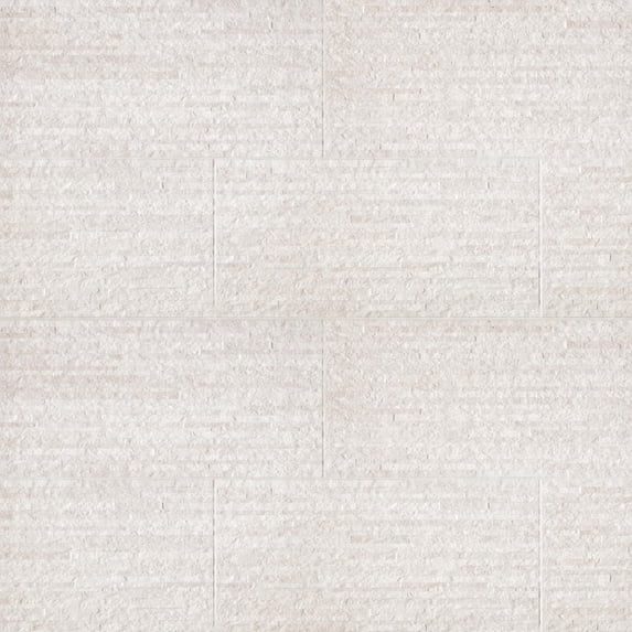 Bedrosians Purestone Rectangle Muretto Porcelain Tile 12 x 24, Bianco (13.56 sq. ft./Case)