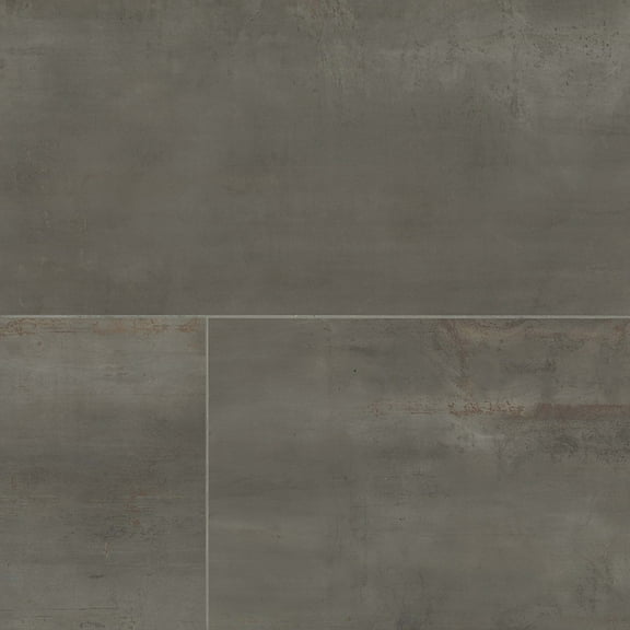 Bedrosians Rebel Rectangle Matte Porcelain Tile 24 x 47, Lead (15.5 sq. ft./Case)