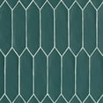 thumbnail image 1 of Bedrosians Reine Picket Matte Ceramic Tile 3 x 12, Dark Teal (6.9 sq. ft./Case), 1 of 1
