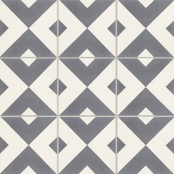 Bedrosians Remy Matte Cement Tile 8" x 8", Frame (12-Pack, 5.33 SF)