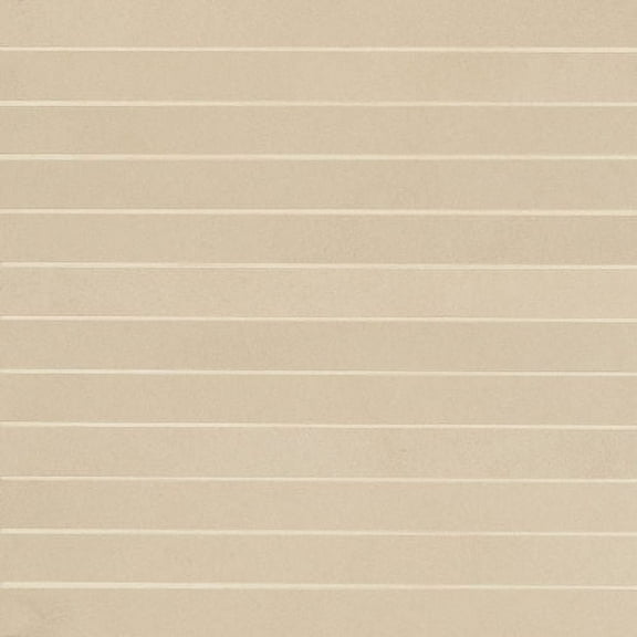 Bedrosians Sahara Matte Porcelain Mosaic Tile 1" x 12", 11.75" x 11.75" Sheet, Ecru (6-Pack, 5.81 SF)