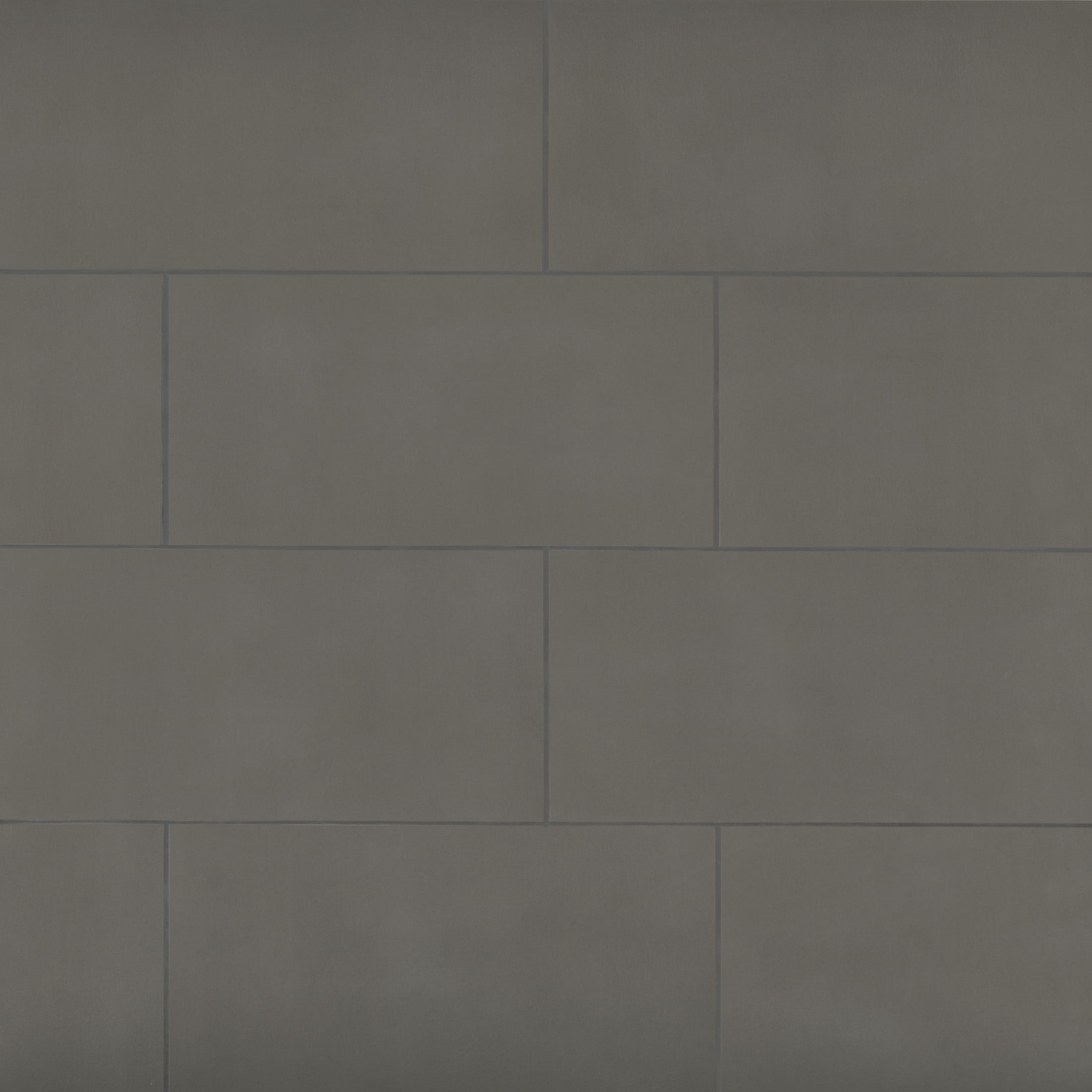 Sahara Matte Black Porcelain Rectangular Outdoor Tile 12" x 24"