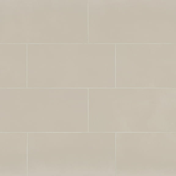 Bedrosians Sahara Rectangle Matte Porcelain Tile 12 x 24, Grey (13.56 sq. ft./Case)