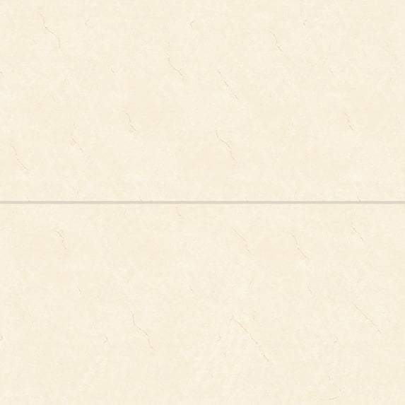 Bedrosians Shandar Rectangle Polished Porcelain Tile 24 x 48, Crema Marfil Light (15.49 sq. ft./Case)