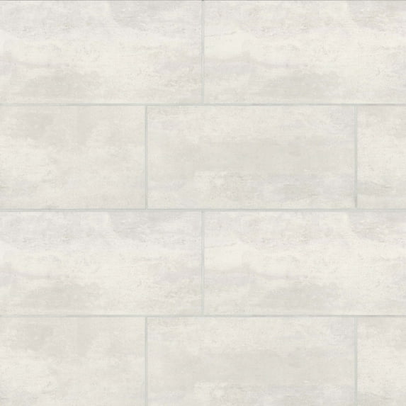 Bedrosians Simply Modern Rectangle Honed Porcelain Tile 12 x 24, Creme (15.75 sq. ft./Case)