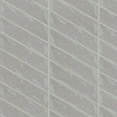 thumbnail image 1 of Bedrosians Sorrento Gloss Ceramic Tile 2.5" x 10", Right-Side, Grigio (18-Pack, 3.26 SF), 1 of 1