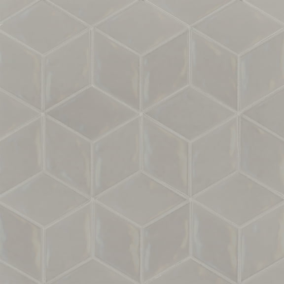 Bedrosians Sorrento Gloss Ceramic Tile 4" x 6.5", Fiore (42-Pack, 3.93 SF)