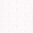 thumbnail image 1 of Bedrosians Sorrento Rectangle Gloss Ceramic Tile 3 x 10, BIANCO (5.43 sq. ft./Case), 1 of 1