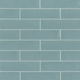 thumbnail image 1 of Bedrosians Sorrento Rectangle Gloss Ceramic Tile 3 x 10, Celeste (5.45 sq. ft./Case), 1 of 3