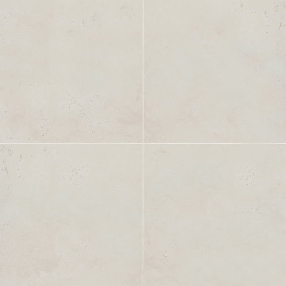 Bedrosians Thaddeus Square Matte Porcelain Tile 32 x 32, White (13.77 sq. ft./Case)