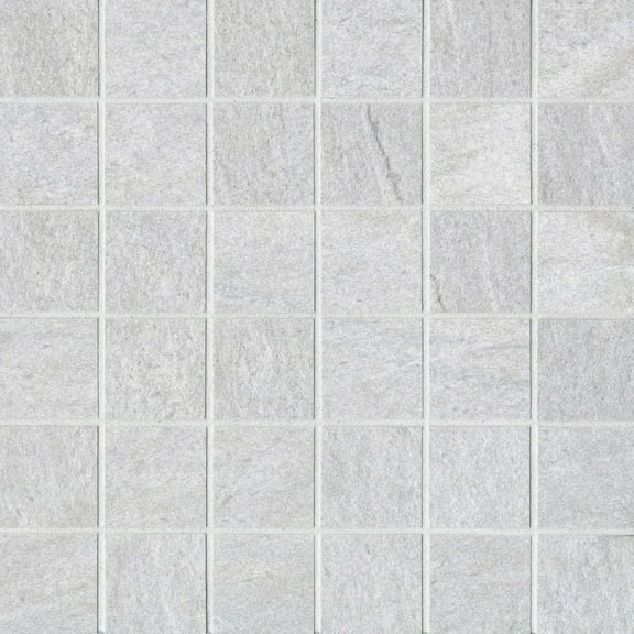 Bedrosians Urban 2.0 Square Honed Porcelain Mosaic 12 x 12, Iron Blue (4.9 sq. ft./Case)