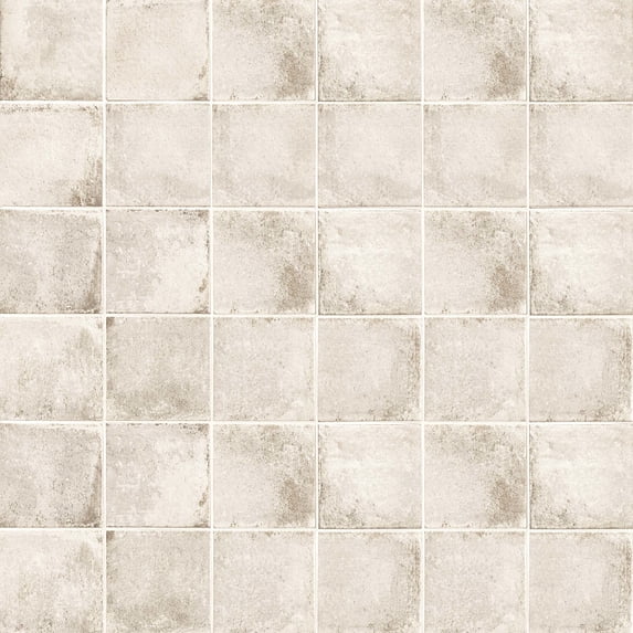 Bedrosians Vivace Square Gloss Porcelain Tile 5 x 5, Rice (5.38 sq. ft./Case)