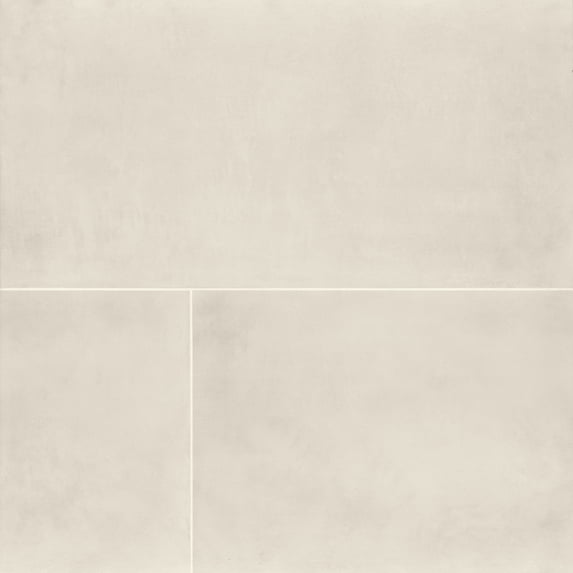 Bedrosians Wave Rectangle - R11 Anti-Slip Honed Porcelain Tile 24 x 48, Ice (31.01 sq. ft./Case)