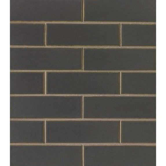 Bedrosians Zenia Matte Porcelain Floor & Wall Mosaic 2" x 6" (11.5" x 11.25" Sheet), Orbit (10-Pack, 8.9 SF)