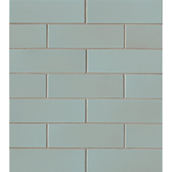 Bedrosians Zenia Matte Porcelain Floor & Wall Mosaic 2" x 6" (11.5" x 11.25" Sheet), Orion (10-Pack, 8.9 SF)