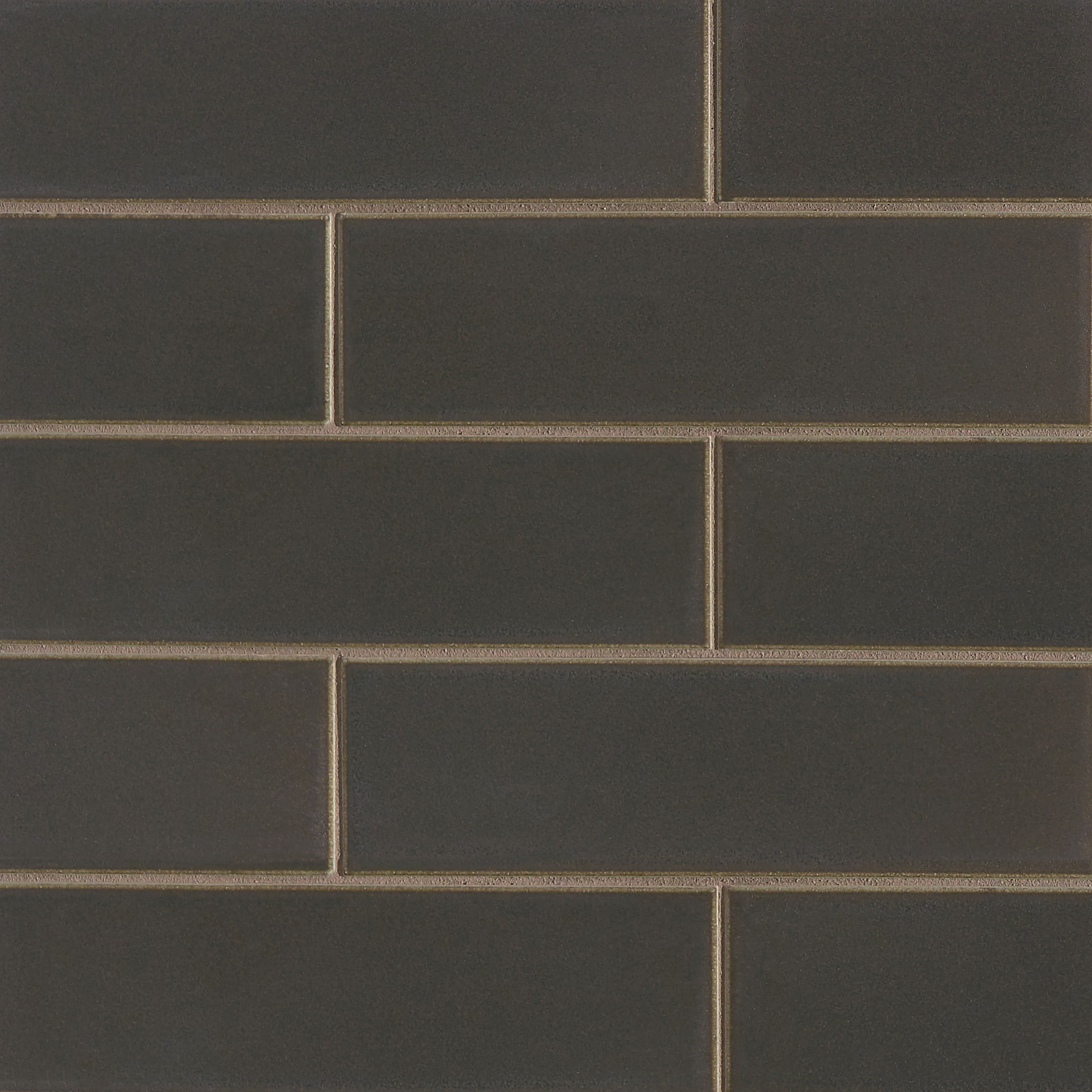 Orbit Matte Brown Porcelain Subway Tile 2.5'' x 9''
