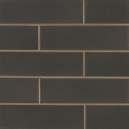 Bedrosians Zenia Rectangle Matte Porcelain Tile 3 x 9, Orbit (9.6 sq. ft./Case)