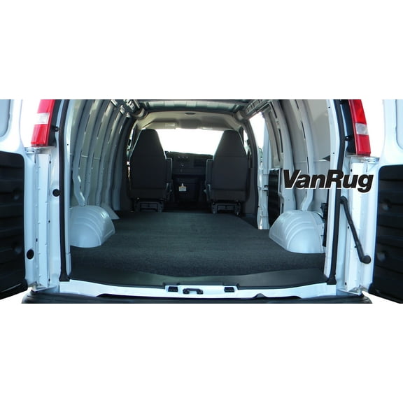 Bedrug Van Rug Cargo Mat Floor Liner for 1996-2016 Chevy Express Van Ext. VRG96X