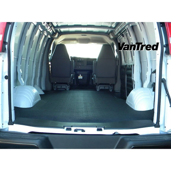 BedRug by RealTruck VanTred, Full | Compatible with 2006 - 2019 Mercedes/Dodge Sprinter 144" Wb | Charcoal Grey, VTMS06M