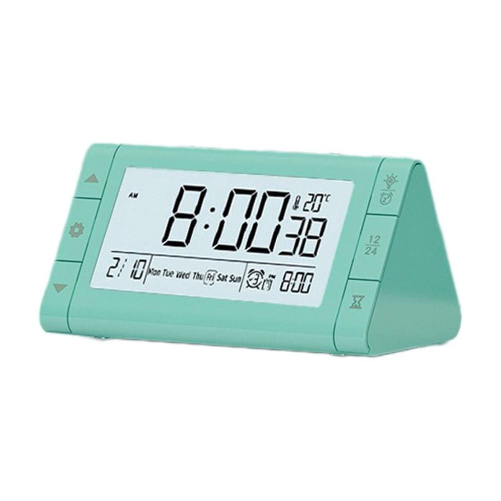 Bedside Alarm Clock with Triple Alarm,Snooze,Night Light,Temperature