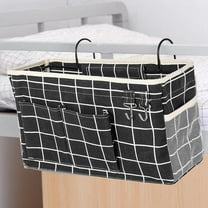 Bedside Caddy Bedside Storage Bag Hanging Organizer for Bunk and Hospital Beds,Dorm Rooms Bed Rails,Can be Placed Glasses,Books,Mobile Phones,Keys
