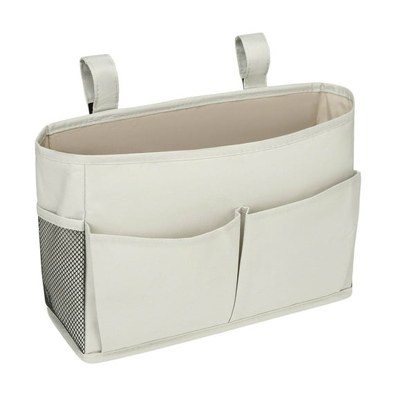 Bedside Caddy Hanging Bed Organizer Storage Bag For Bunk Multifunctional Storage Bag Pocket For Car Seat Bed College Dorm Rooms Bed
