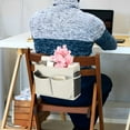 thumbnail image 1 of Bedside Caddy Hanging Storage Organizer Bag with Multiple Pockets, Large Capacity Polyester Bedside Table & Bunk Bed Organizer for Phone, Books, Glasses, Snacks, 1 of 5