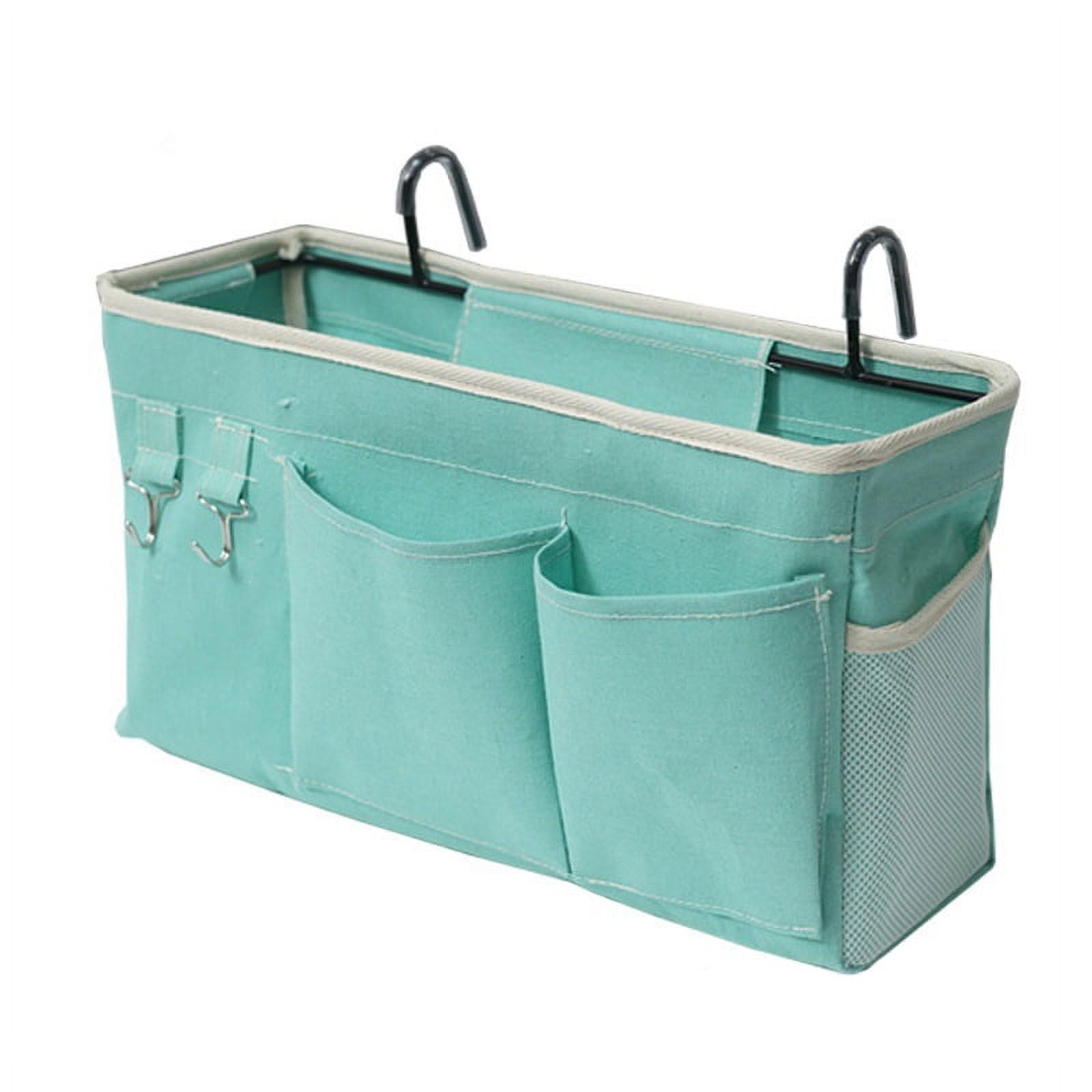 Bedside Caddy, Bedside Hanging Storage Organizer for Bunk and Dorm Bed