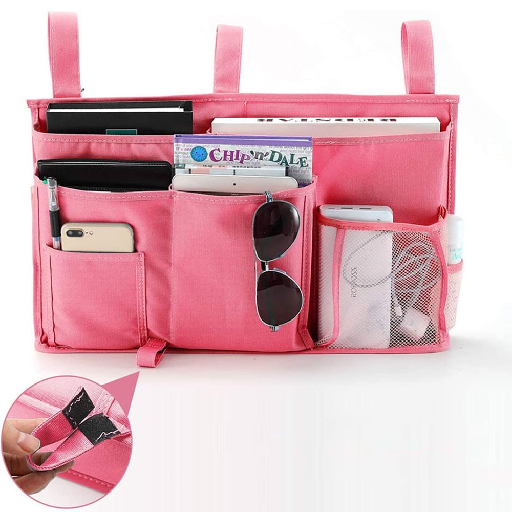 Bedside Caddy Organizer, 8 Pockets Hanging Storage Pouch Bag for Bunk