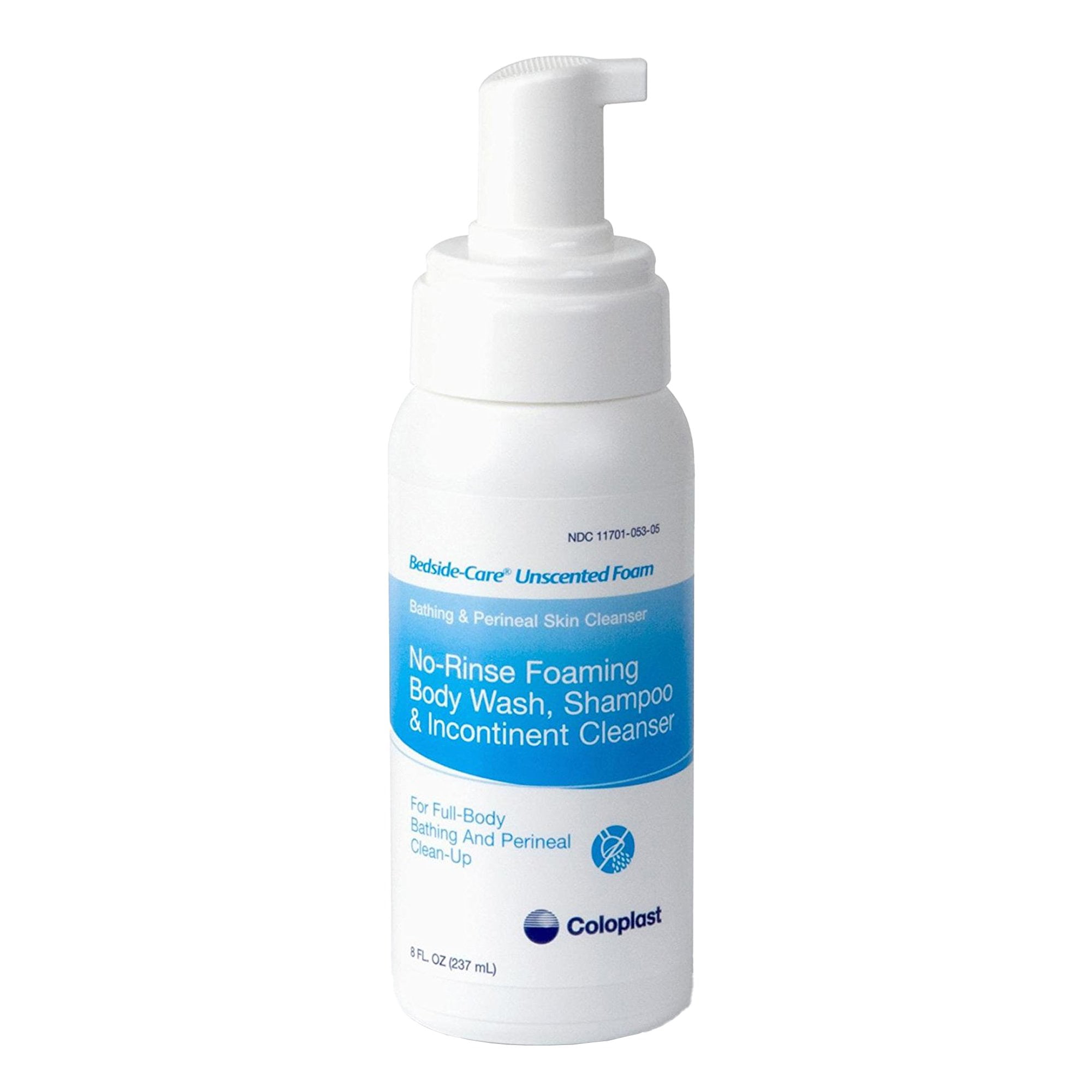 Bedside-Care 7146 Gentle Alcohol-Free Foaming Body Wash Shampoo & Incontinent Cleanser, Case of 12