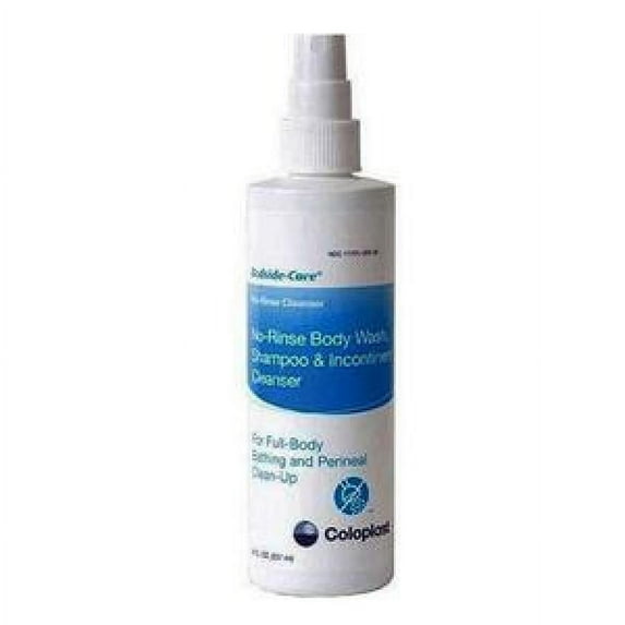 Bedside-Care No-Rinse Shampoo and Body Wash, 8.1 ounce Spray Bottle, Scented, 1 Count