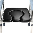 thumbnail image 1 of Bedside Commode Seat Cushion, Soft Sponge Padded Toilet Chair Seat Pad, Shower Wheelchairs Potty Chair PU Cushion for Elderly/Handicapped/Disabled, 1 of 8