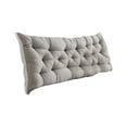 thumbnail image 1 of Bedside Cushion, 120x50cm Large Back Sofa Bedroom Soft Pack Pillow, Bed Reading Backrest Back Support Long Pillow, Tatami Soft Bed Sofa Cushion, 1 of 5