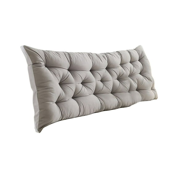 Bedside Cushion, 120x50cm Large Back Sofa Bedroom Soft Pack Pillow, Bed Reading Backrest Back Support Long Pillow, Tatami Soft Bed Sofa Cushion