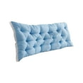 thumbnail image 1 of Bedside Cushion, 120x50cm Large Back Sofa Bedroom Soft Pack Pillow, Bed Reading Backrest Back Support Long Pillow, Tatami Soft Bed Sofa Cushion, 1 of 5